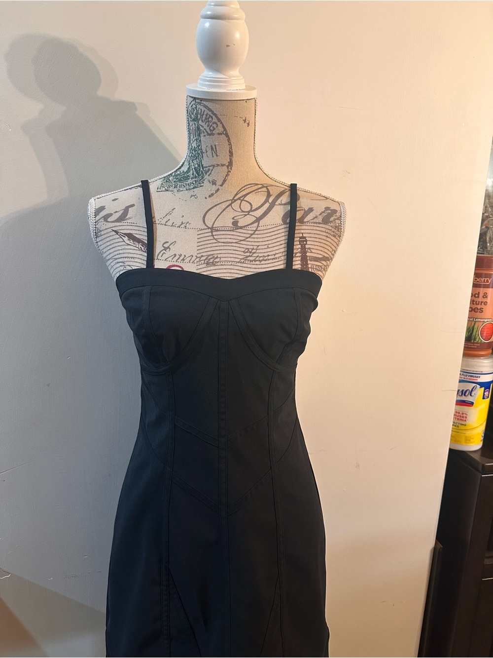 Kensie Strapless Little Black Dress